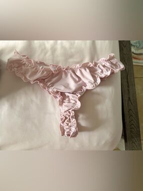 Boutine LA Light Pink Ruffle Bikini Bottom
